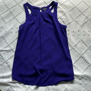 Express keyhole back tank top